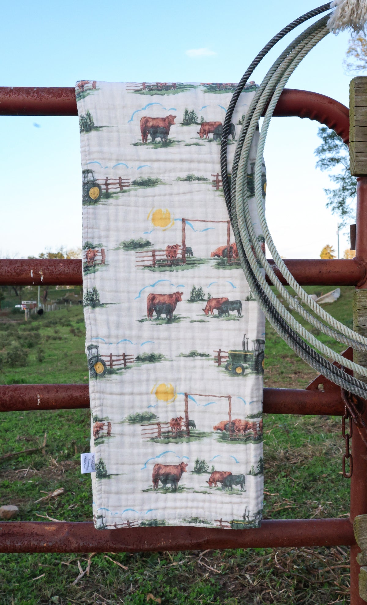 The Ranch Life Muslin Blanket | PREORDER