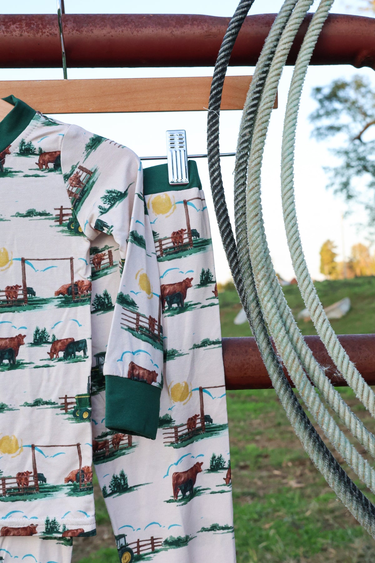 Ranch Life Two Piece Pajama Set | PREORDER