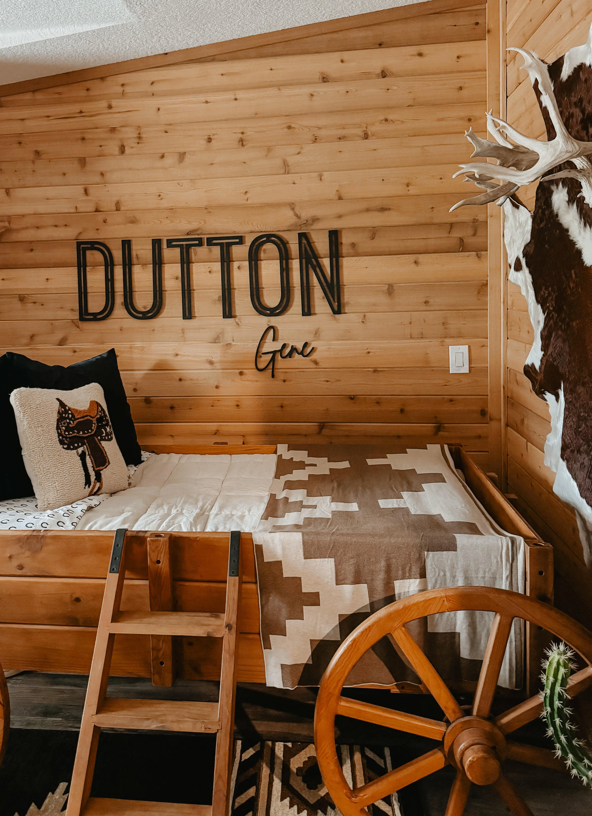Western Heirloom Cotton Throw Blanket