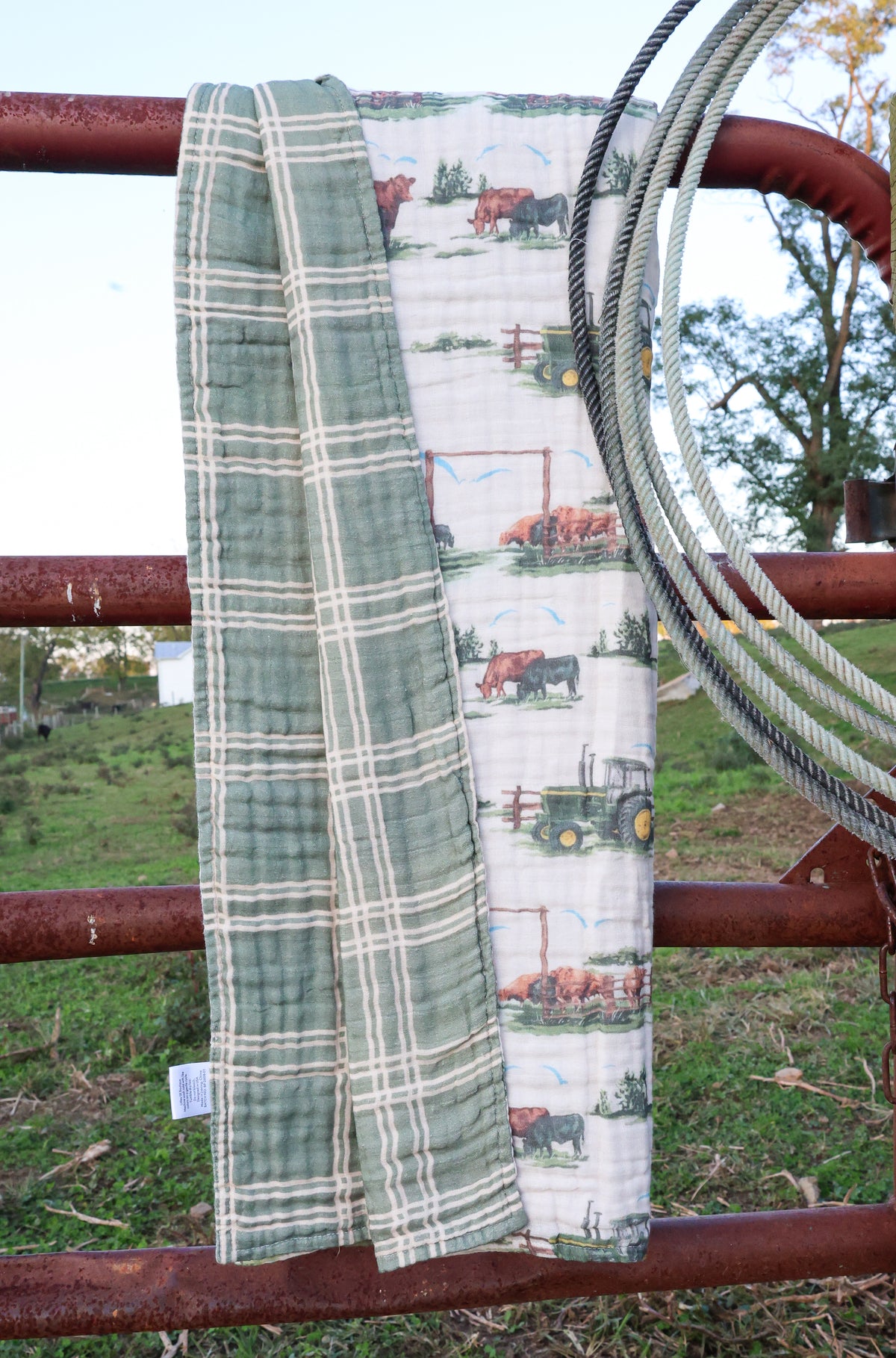 The Ranch Life Muslin Blanket | PREORDER
