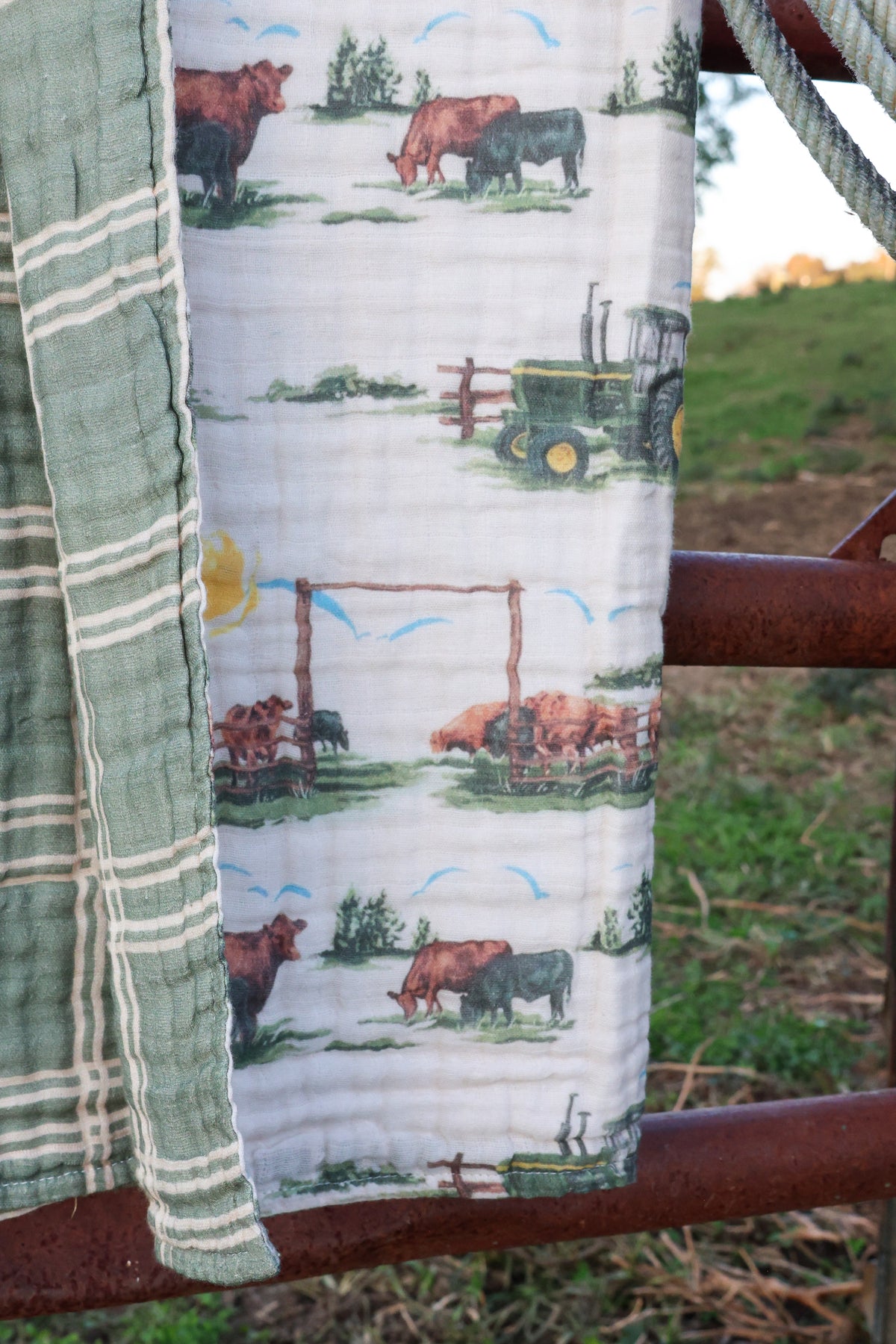 The Ranch Life Muslin Blanket | PREORDER