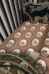 Cowboy Western Heirloom Jersey Cotton Crib Sheet | PREORDER