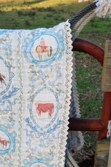 The Bluebonnet Ranch Muslin Blanket | PREORDER