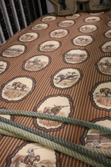 Cowboy Western Heirloom Jersey Cotton Crib Sheet | PREORDER