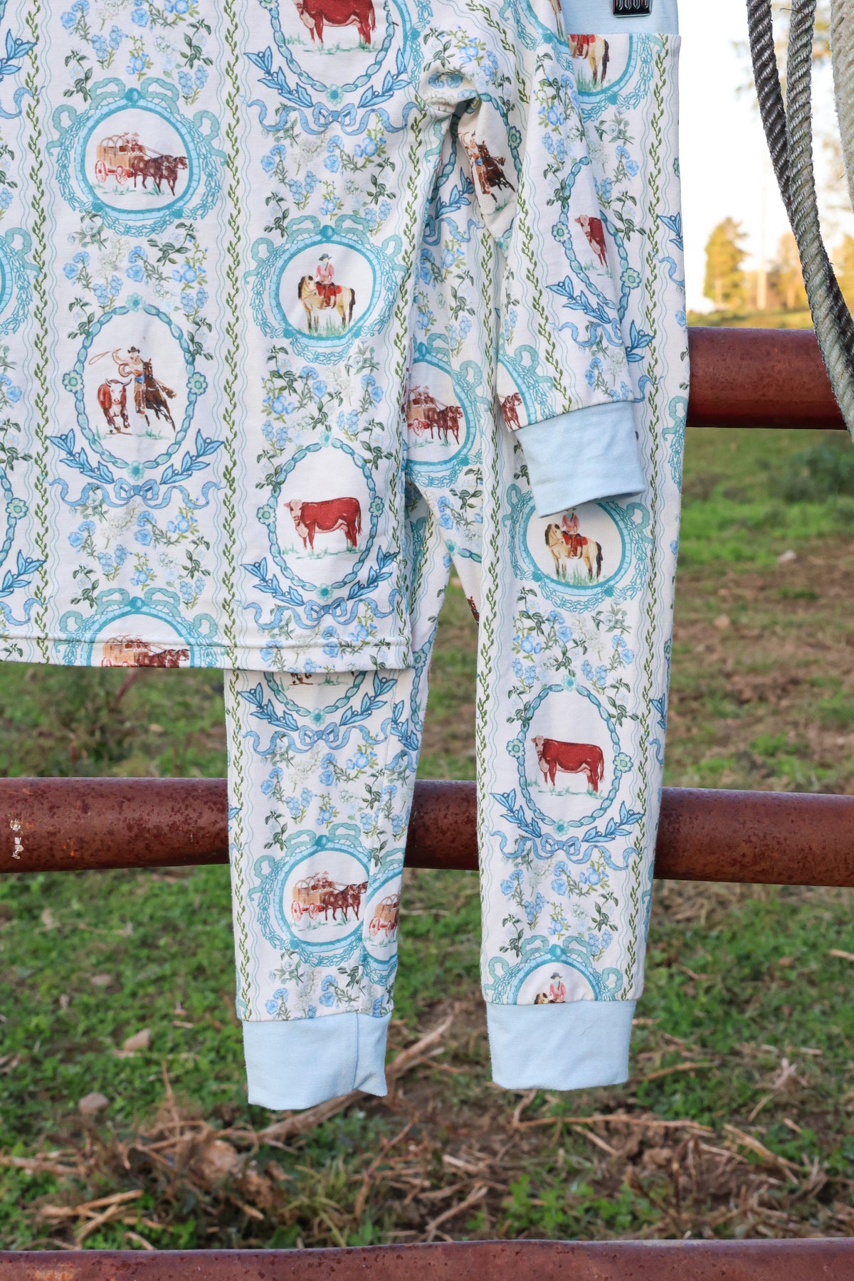Bluebonnet Ranch Two Piece Pajama Set | PREORDER