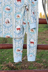Bluebonnet Ranch Two Piece Pajama Set | PREORDER