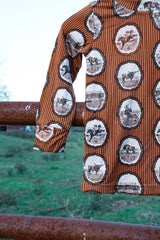 Cowboy Western Heirloom Two Piece Pajama Set | PREORDER