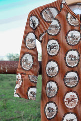 Cowboy Western Heirloom Bamboo Convertible Sleeper | PREORDER