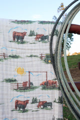 The Ranch Life Muslin Blanket | PREORDER