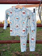 Bluebonnet Ranch Two Piece Pajama Set | PREORDER