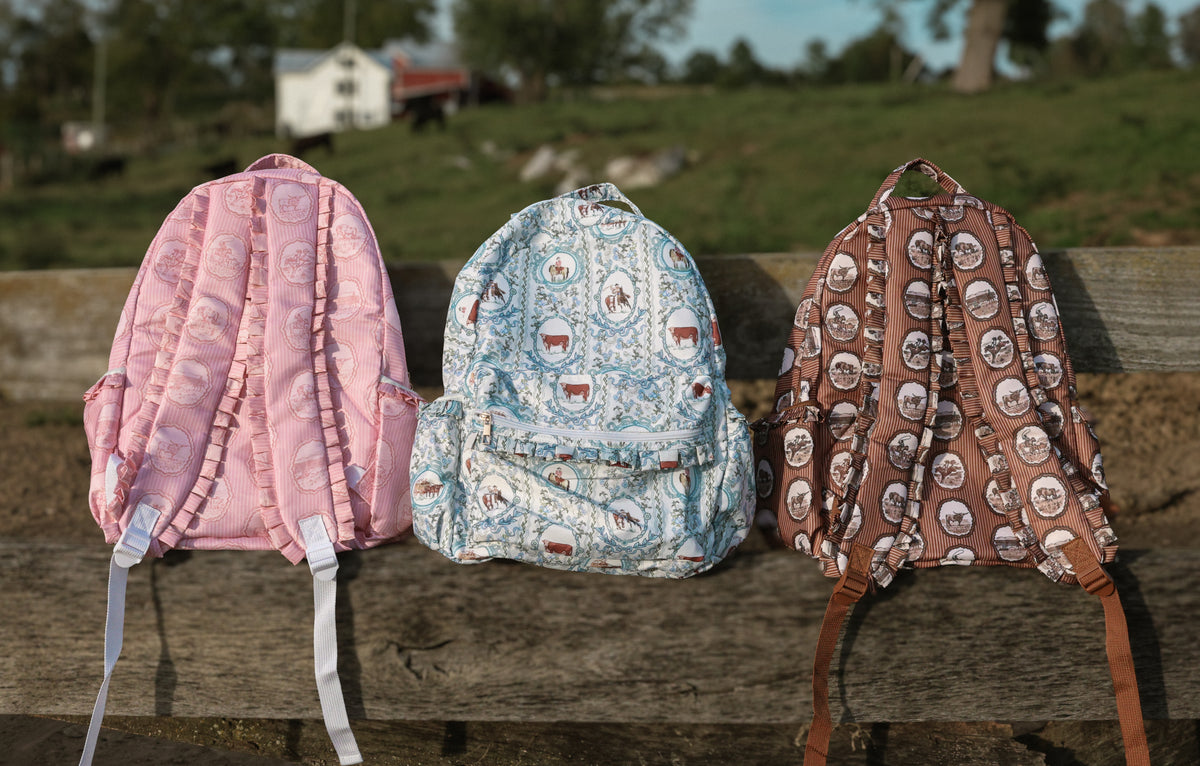 Western Ruffle Backpack | PREORDER