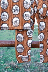 Cowboy Western Heirloom Two Piece Pajama Set | PREORDER